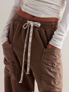 Free People Jet Set Knit Pull-On Pants sz medium